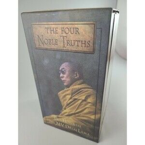 THE FOUR NOBLE TRUTHS His Holiness The Dalai Lama 4 VHS Video Box Almost New